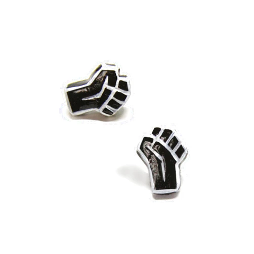 The Brooklyn Vibe Black Lives Matter Earrings | BLM Black Power Resist Fist Political Gift
