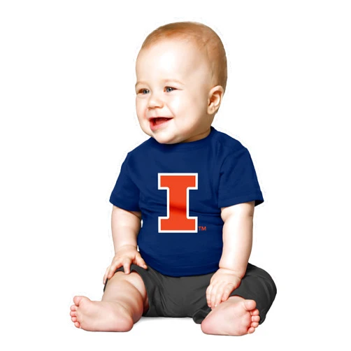 Little King NCAA Infant Big Logo T-Shirt-Boys & Girls-100% Cotton- Sizes 6M 12M 18M
