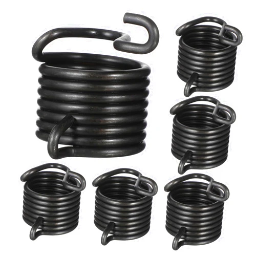 BELLIFFY 6 Pcs Pneumatic Shovel Spring Retenue Air Chisel Attachments Air Hammer Spring Retainer Ressort Gas Cylinder Trunk Cylinder Lift Pneumatic Chisel Supplies Gauge Rod Kit Cp717 Steel