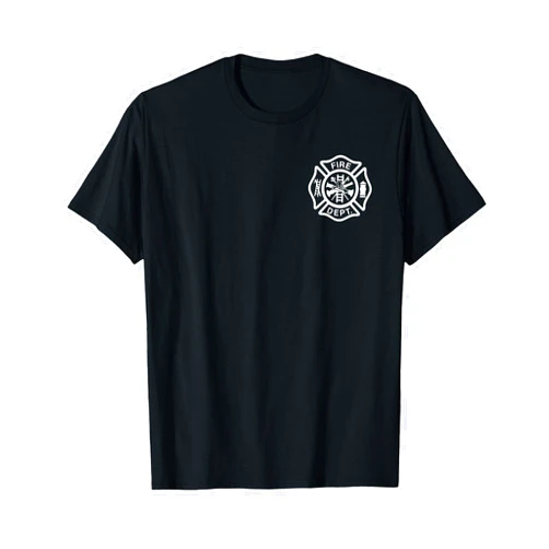 Firefighter Gifts by designsanddesigns Fire Department Logo Uniform Fireman Symbol Firefighter Gear T-Shirt