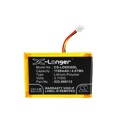 Cameron-Sino Replacement Battery for Logitech Keyboard IIIuminated Living-Room Keyboa, K830