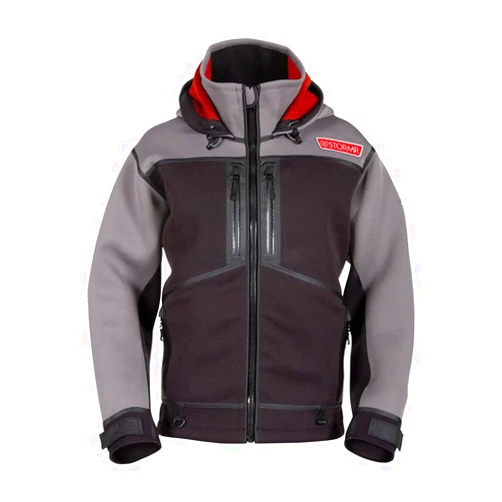 STORMR Men's Strykr Neoprene Waterproof Windproof Fleece Interior Insulated Fishing Jacket