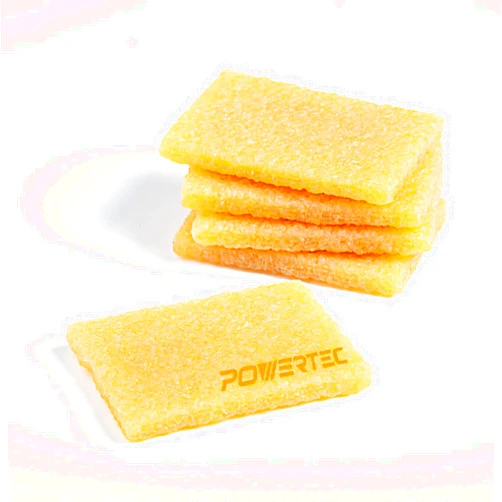 POWERTEC 71895 Abrasive Belt Cleaner 5PK, for Sanding Discs & Sandpapers Belts, Natural Rubber Eraser, Abrasive Cleaning Blocks for Sanders, Skateboards, Shoes, Pickleball Paddle, Grip Tapes