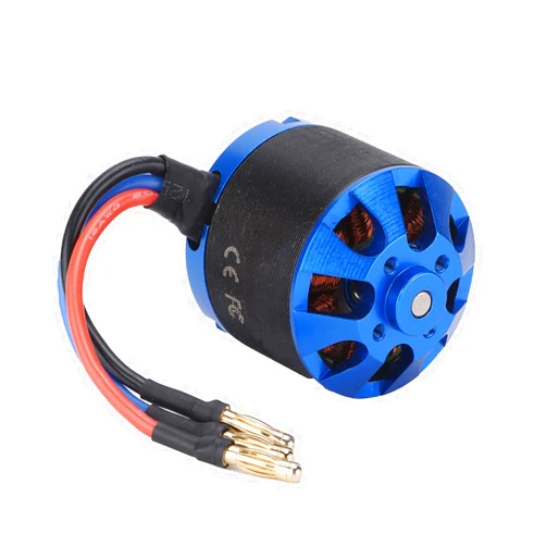 Naroote RC Brushless Motor, 4250 800KV 1250W RC Aircraft Plane Upgrade Parts with 4.0mm Banana Plug for RC Aircraft Plane