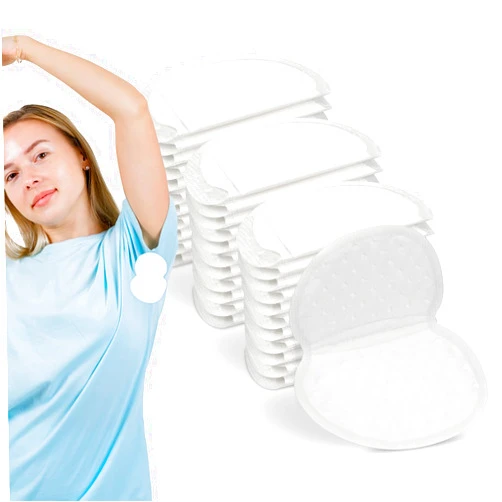 Catephe Underarm Sweat Pads, 100 Pcs Armpit Sweat Pads for Women and Men, Disposable Armpit Protection for Sweating for Women and Men