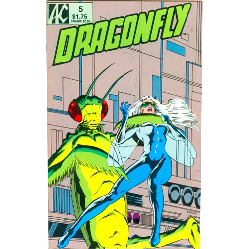 By Rik Levins (Author) Dragonfly (1985) #5