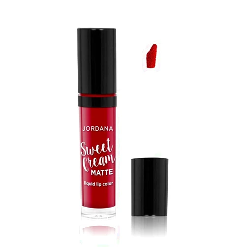 Jordana 3 Pack Jordana Sweet Cream Matte Liquid Lip Color 11 Red Velvet Cake