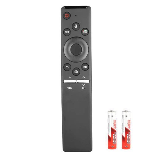 CTRLBETTER BN59-01292A Voice Remote Control Compatible With Samsung Smart UHD QLED LED TVs Controller RMCSPM1AP1 BN59-01242C UN40MU6300FXZA UN40MU630DFXZA UN55MU8000FXZA UN55MU8500FXZA Replacement With Batteries