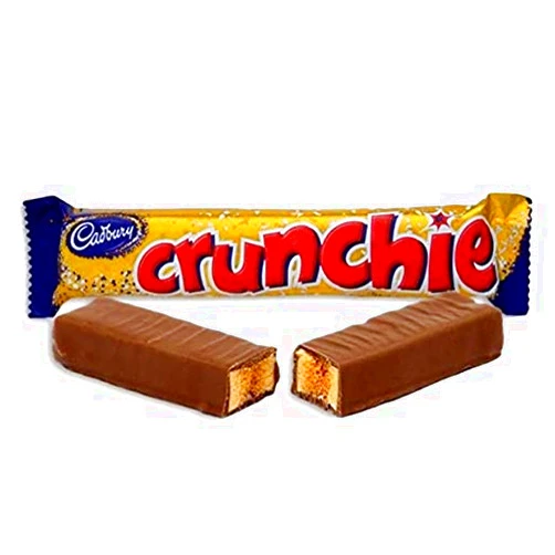 Cadbury Crunchie Bars | Total 24 bars of British Chocolate Candy - Cadbury Crunchie