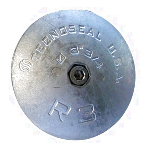 Leadoff US Marine Products LLC Tecnoseal TECNOSEAL R3 RUDDER ANODE ZINC 3-3/4'' DIAMETER