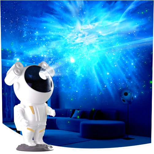 Kathlighting Star Projector Night Lights for Kids,Tiktok Astronaut Nebula Galaxy Lights for Bedroom,Gaming Room Décor Aesthetic,Remote Control Timing and 360°Rotation Magnetic Head
