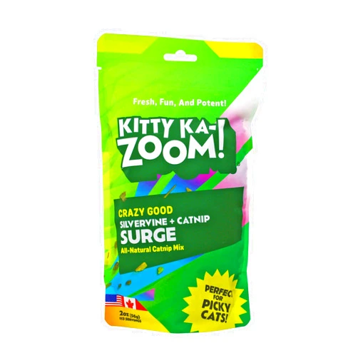 KITTY KA-ZOOM SILVERVINE Surge - Catnip & Silvervine Mix