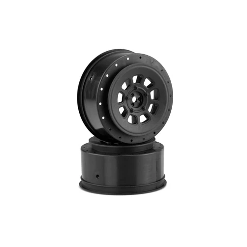 J Concepts Inc. 9-Shot 12mm Hex 3mm Offset Wheel Black 2pc JCO3420B RC Tire