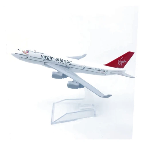 RIBONI for Concorde Air France Airplane 1976-2003 Alloy Diecast Aircraft Collection Display for 1:400 Scale Model (Color : Virgin Atlantic)
