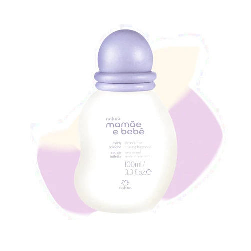 natura Baby Cologne Relaxing Fragrance Mamãe e Bebê