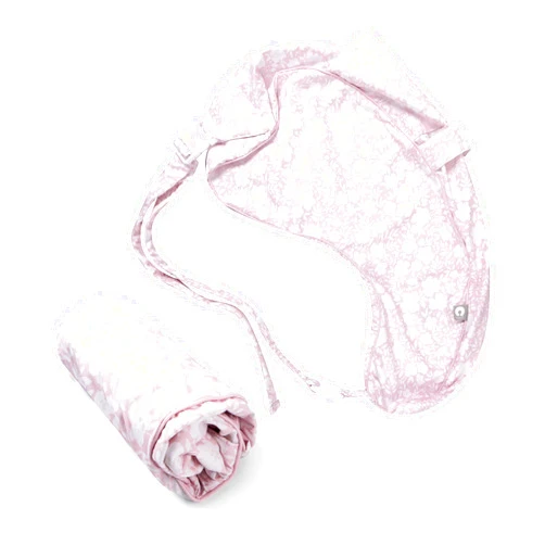 Boppy Uplift Nursing Pillow Cover - Soft Washable Microfiber Bottle & Breastfeeding Pillow Cover with Belt (Uplift Feeding Pillow Sold Separately) - Pink Frost Floral