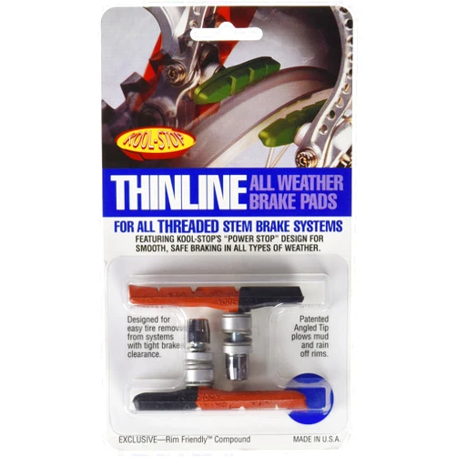 Kool Stop Thinline Threaded Brake Pads MTB