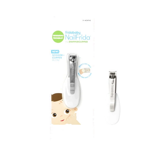 Frida Baby NailFrida The SnipperClipper, Baby Nail Clipper, Infant Nail Clipper for Baby with Safety Spyhole, for Newborns and up