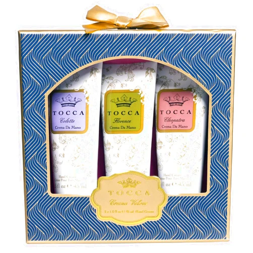 Tocca Wonders Collection - Crema Veloce Hand Cream Gift Set of 3, 1.5 Oz Each - Includes Florence, Cleopatra and Colette