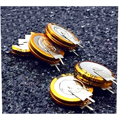 POWTAXBJGD Capacitor kit 10Pcs Ultra Capacitor 5.5v1f Capacitor 5.5V 1F V Style Through Hole Capacitor capacitors