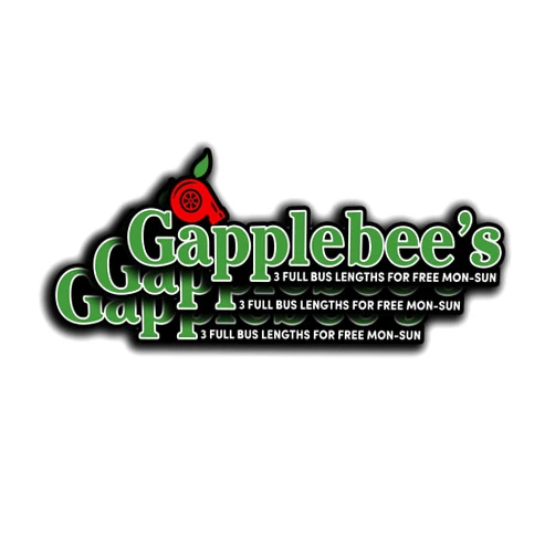 Handmade Gapplebee's Sticker/Decal