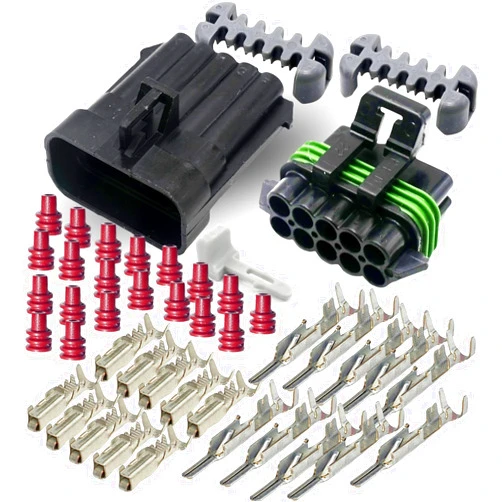 ELITE.CITI Metri-Pack 150 Series 10-Way Connector w/16 18 AWG Sealed 16 V & 14 amps