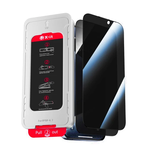 X-it 2-Pack Privacy Screen Protector for iPhone 16 Pro Max(6.9