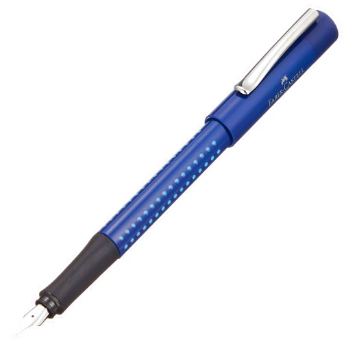 Faber-Castell 140915 Grip 2010 M Fountain Pen - Light Blue