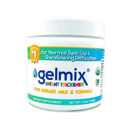 Gelmix Infant Thickener for Breast Milk & Formula, 4.4 oz Jar