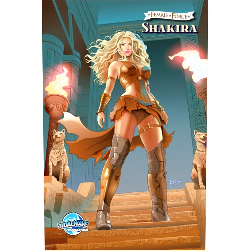 By Michael L. Frizell (Author), Martin Gimenez (Illustrator) Format: Kindle Edition Female Force: Shakira