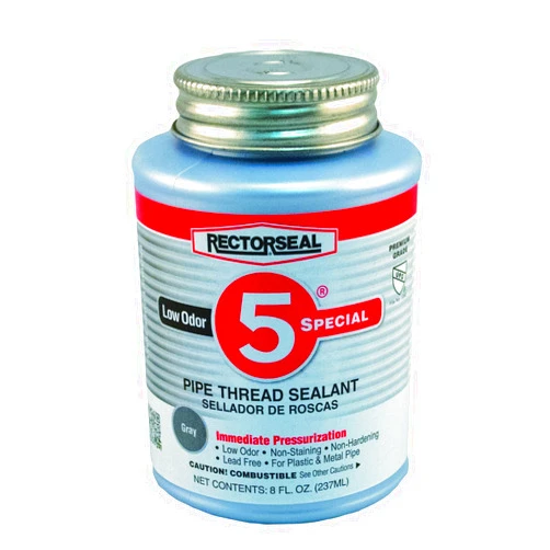 Rectorseal 26551 1/2 Pint Brush Top No.5 Special Pipe Thread Sealant