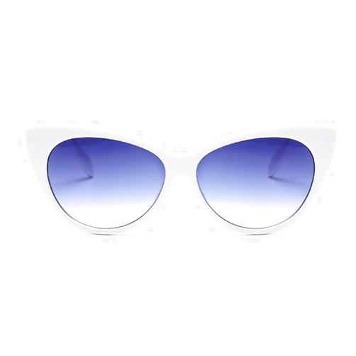 Armear Women Retro Cateye Oval Sunglasses Vintage Triangle Glasses