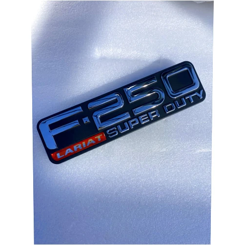Wallsmart Vintage 250 L. Super Duty Nameplate Emblem Logo Compatible with 250 Badge