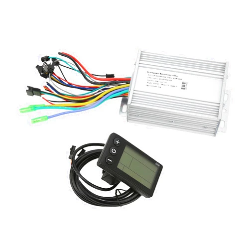 RiToEasysports 36V-60V 450W/500W Brushless Motor Controller with LCD Display Panel Kit for Electric Scooter Electric
