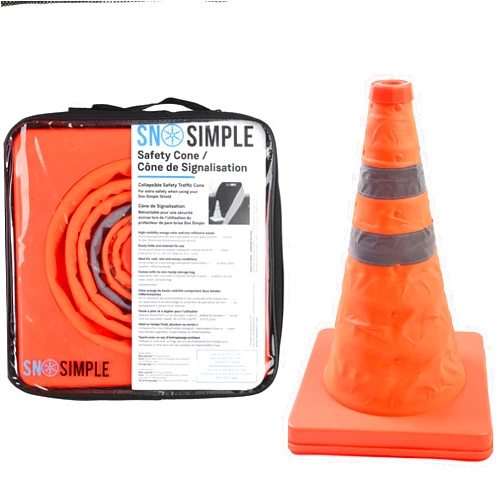 Sno Simple Foldable Traffic Safety Cone