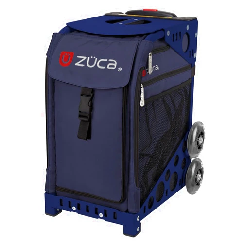 ZUCA Bag Midnight Insert & Navy Frame w/Flashing Wheels