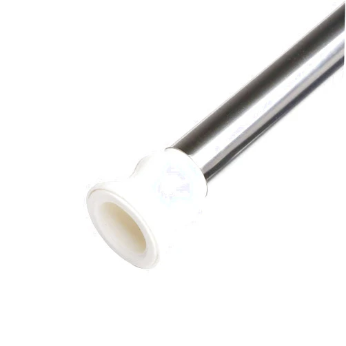 YLGAN Punch-Free Shower Curtain Rod Telescopic Rod, Curtain Rod, Curtain Track, Clothes Rail, Shower Curtain Accessories, Aluminum Alloy, Multiple Sizes,Metallic- 120~230m