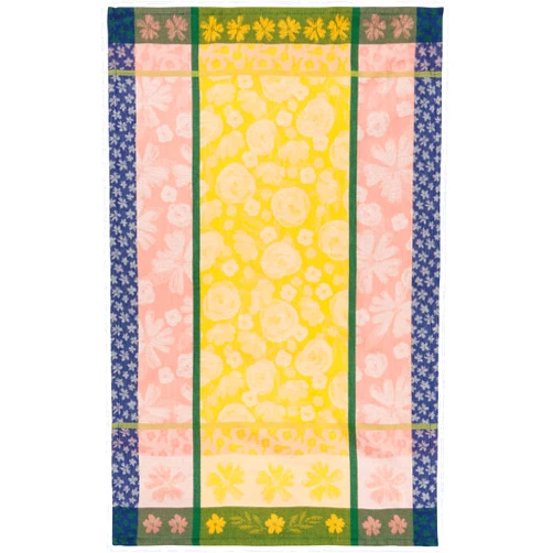 Now Designs Kitchen Jacquard Dishtowels, Full Bloom