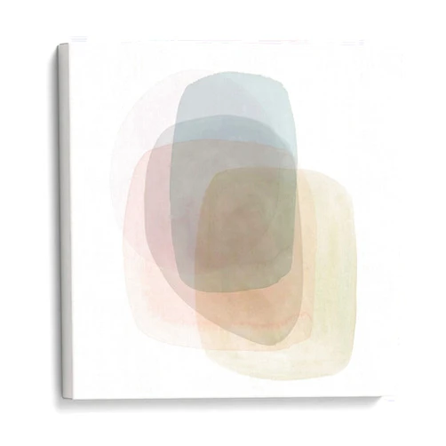 Canvas Lab Canvas Wall Art Decor Chroma Cast I by the Artist Victoria Borges – Size: 14 x 14 in - Art subject: Abstract