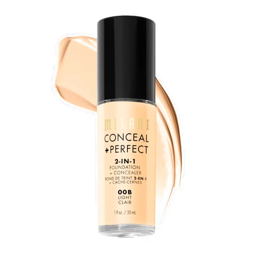 Milani Conceal + Perfect 2-In-1 Foundation and Concealer 00B Light