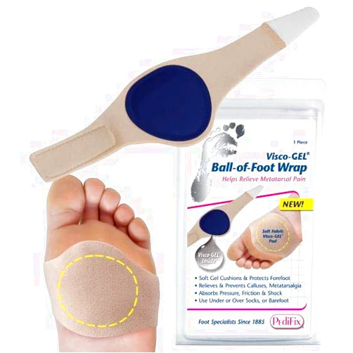 Complete Medical Visco-Gel Ball-of-Foot Wrap, Small, 1 Pound