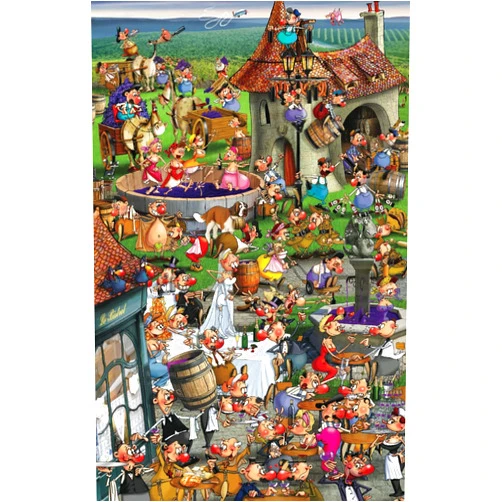 Piatnik 00 5352 Ruyer - Story of Wine Puzzle