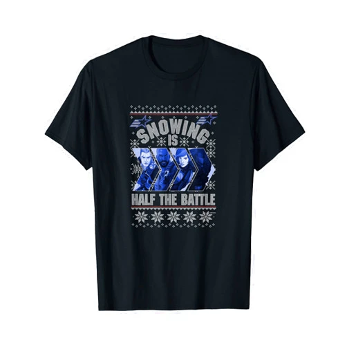 G.I. Joe Christmas Snowing Is Half The Battle Ugly Sweater T-Shirt