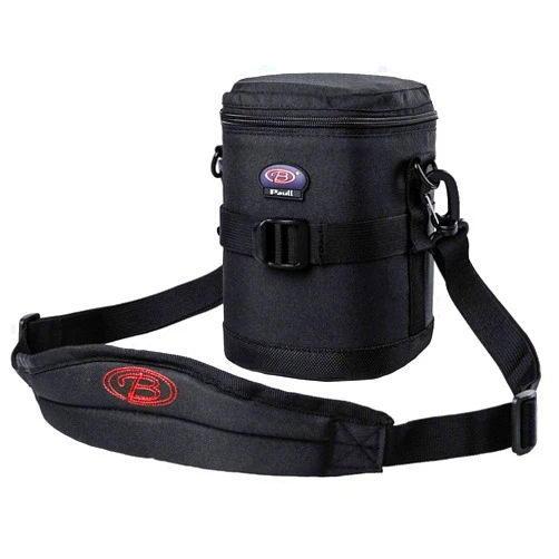 BPAULL Camera Lens Case DSLR Camera Lens Bag Fits for Canon Nikon Pentax Sony Olympus Panasonic and Other Camera Lens