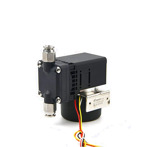 K KAMOER Kamoer KLVP6 0.085Mpa high negative pressure 8L/min high flow vacuum pump 12V DC brushless motor diaphragm air pump PWM 0-5V speed control (12V-Single head)