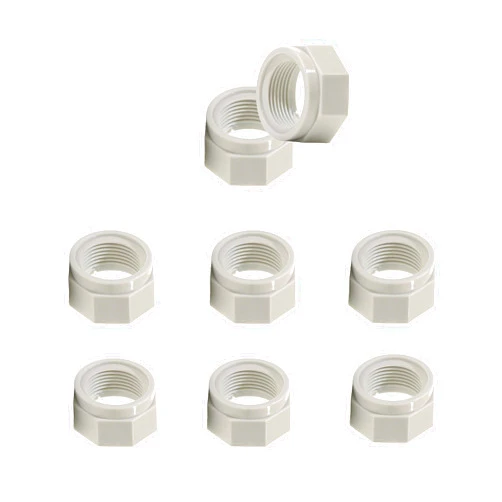 ATIE 280, 380, 480, 180 Pool Cleaner Feed Hose Nut D15 for Zodiac Polaris 280, 380, 480, 180 Pool Cleaners (6 Pack)