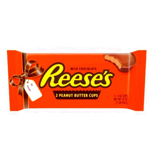 REESE'S Holiday Peanut Butter Cups, 1 lb (Pack of 2)
