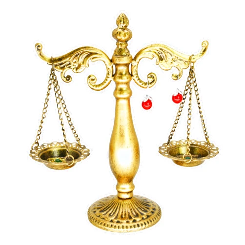 Owlgift Jewelry Stand Necklace Holder, Metal Jewelry Display Holder, Earrings and Bracelet Storage Organizer, Bronze Color Libra Design for Bangles, Necklaces, Bracelets, Rings, Earrings and Watch