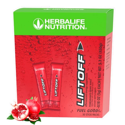 HERBALIFE Liftoff Pomegranate-Berry Burst 30 Tablets
