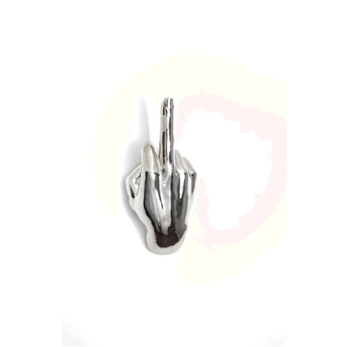 Interior Illusions Plus ii0075s Hand, Home Décor, Silver 4.00